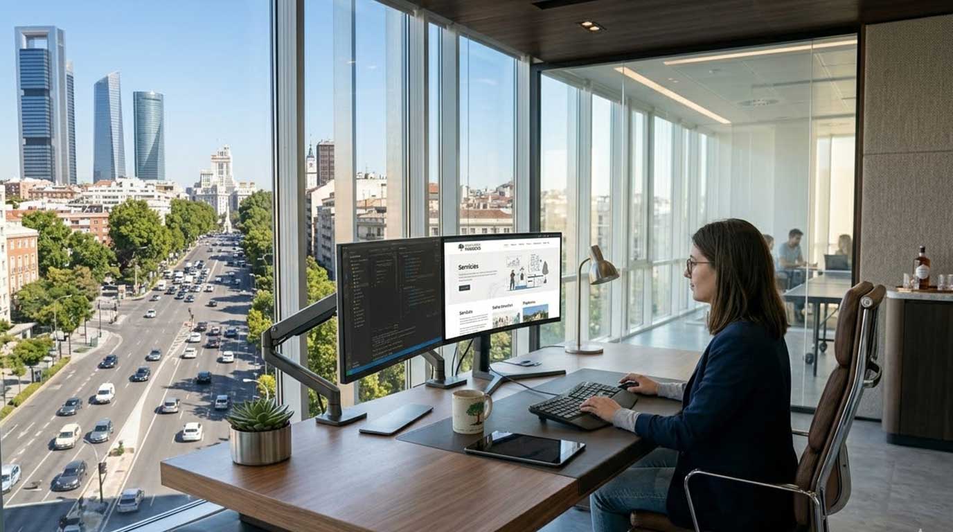 Diseño web de alto rendimiento y consultoría WPO en Madrid.