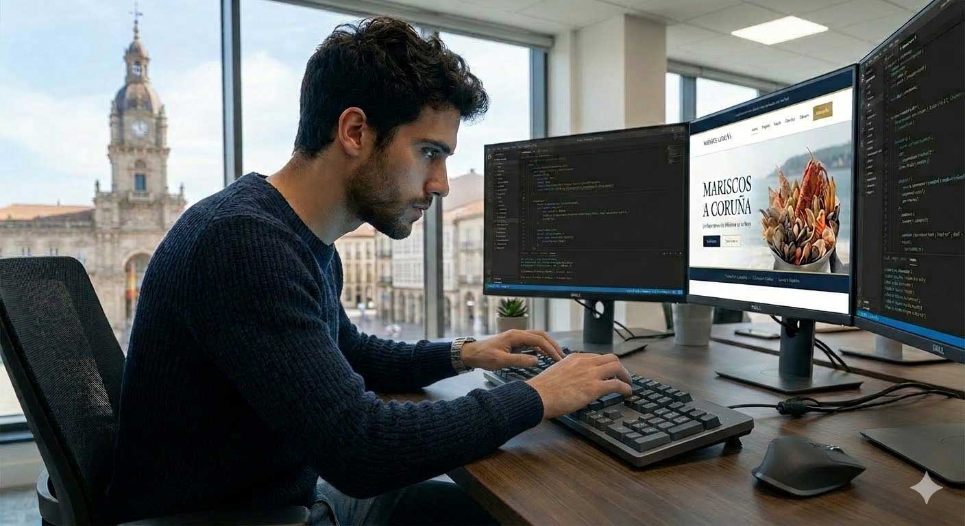 Servicio de mantenimiento web profesional y seguridad digital en la provincia de Pontevedra